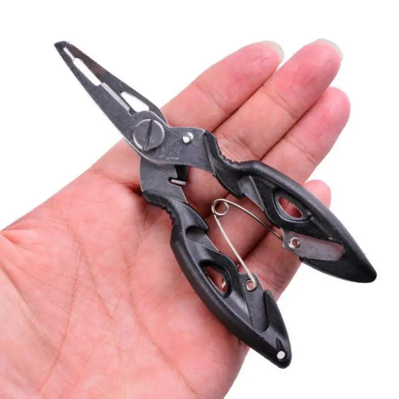 동전 낚시 플라이어 그립 낚시 태클 기어 후크, 커터 라인 복구, 분할 링 낚시 액세서리, 집게 사용, 추가 1% 오프