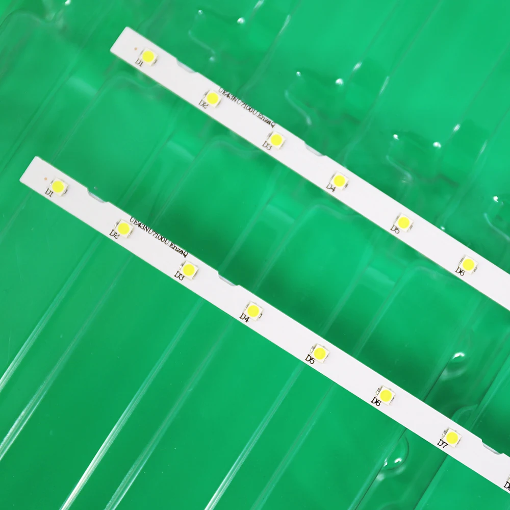 LED strip AOT_43_NU7100F_2X28 for UE43N5570AU 43NU7100 UE43NU7100 UN43NU7100 UE43NU7100U BN61-15482A UE43NU7120U UE43NU7170U