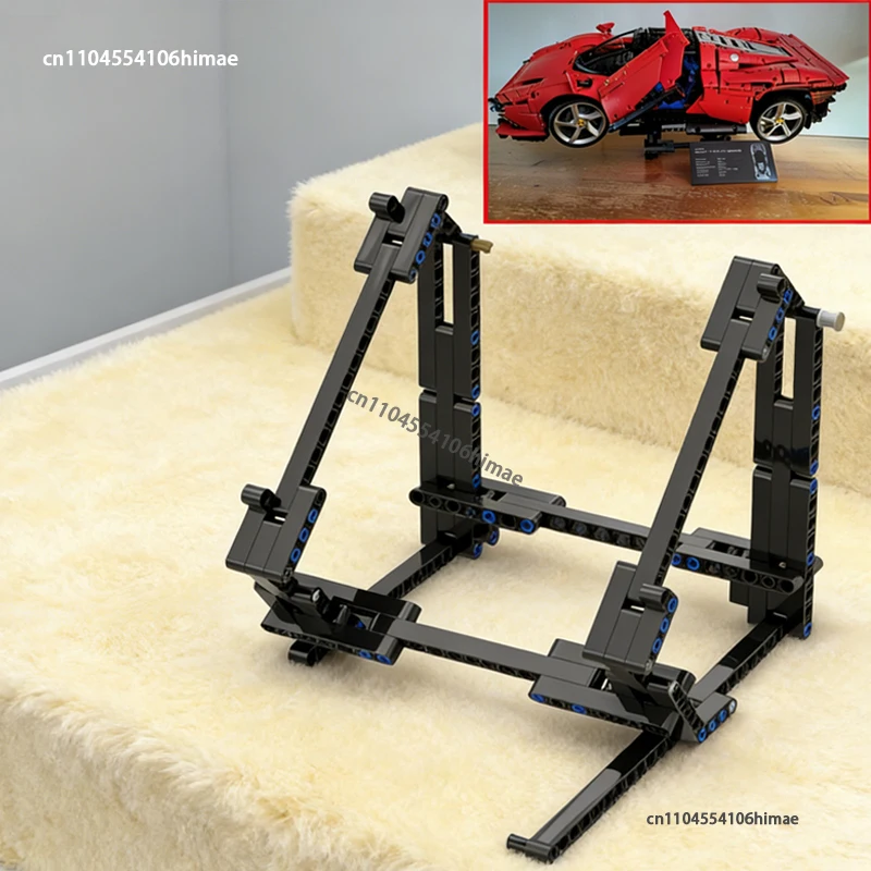 NEW Adjustable Stand for SP3 42143 Building Blocks DIY Creative Expert Technical Racing Car Display Stand Bricks Kids Toy Gift