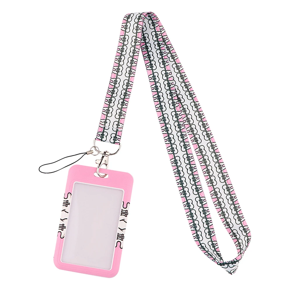 

Credential holder Tooth dentist Nurse Lanyard Keychain ID Card Cover Pass student Badge Holder Key Ring Neck Straps Accessories