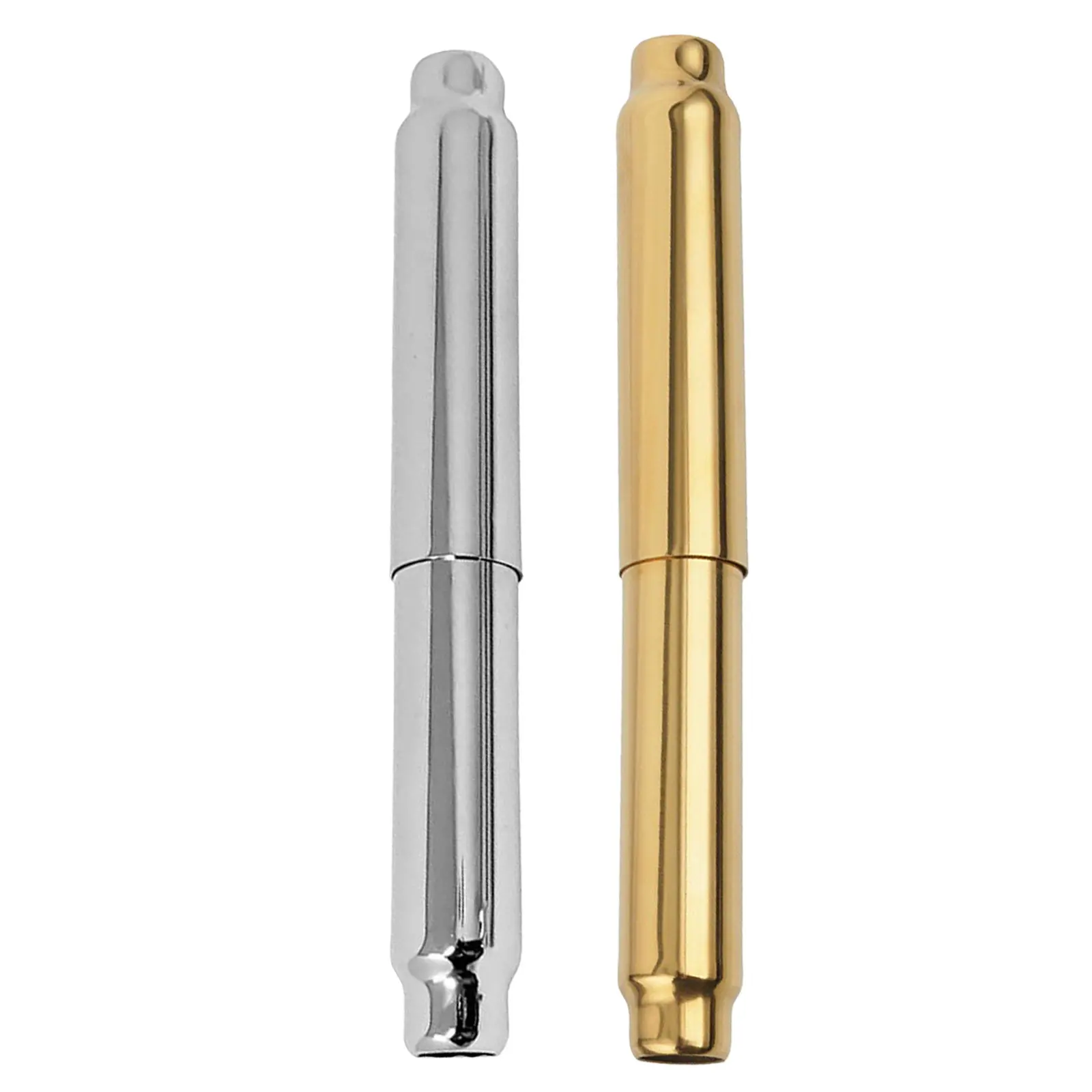 

2Pcs Stainless Steel Toilet Paper Holder Spring Loaded Rod Replacement Smooth Rotating Spindle Tissue Roll Holder for Bathroom