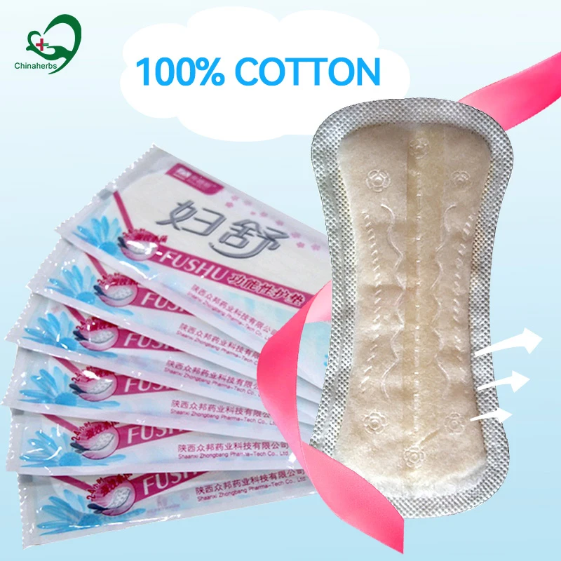 

200 Pcs/ 20 Packs Chinese Herbal Medicine Yoni Hygienic Pad Sanitary Napkin Menstrual Daily Panties Towels Cotton Panty Liner