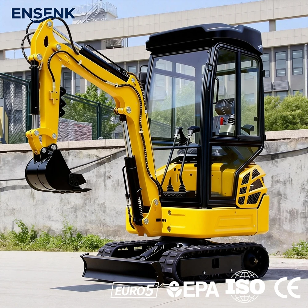 

Mini Excavator 1.0Ton 1.5Ton Agricultural Construction 1.7Ton 3.0Ton Yanmar Engine Excavators CE Fast Delivery Factory Direct S