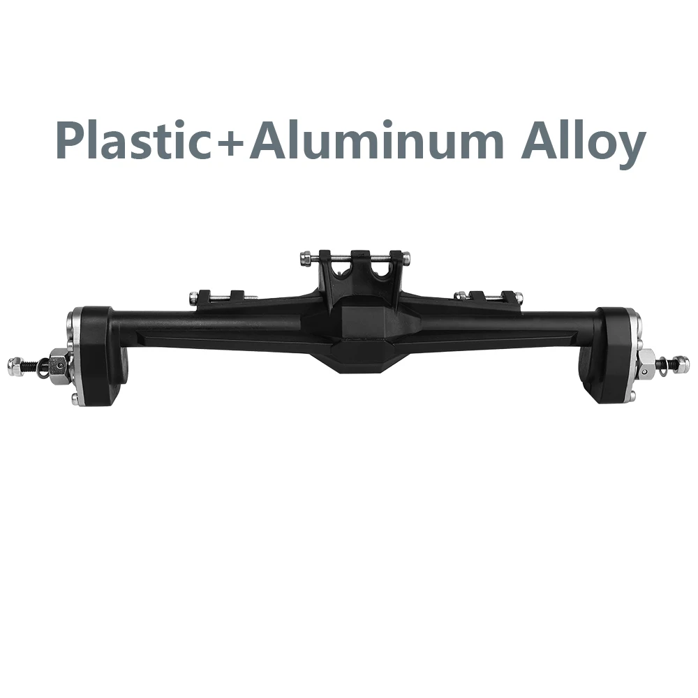 H10 Portal of Rechte As Kunststof + Messing of Aluminium Legering Voor- en Achteras Complete Assen voor Vanquish 1/10 RC Crawler Auto Upgrade