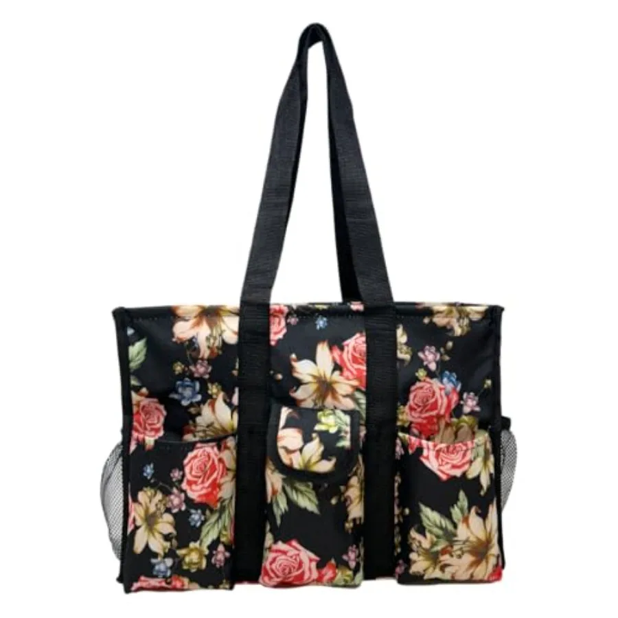 

Utility Tote Bag with Zipper Top - Large Multipurpose Tote Organizer Bag with Zipper Top Multipurpose