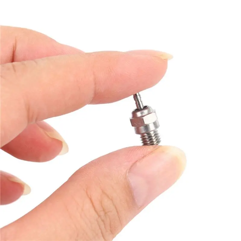 B05C-12Pcs Glow Plug N4 Hot Spark Nitro Engine Parts Replace OS 8 For Traxxas Kyosho HSP HPI 1/8 1/10 RC Car Truck Buggy