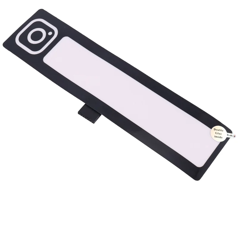 ABOK-2X سيارة LED ملصقات عاكسة نافذة السيارة ملصق الزجاج الأمامي ملصقات السيارات الكهربائية توهج زخارف اللوحات الملحقات