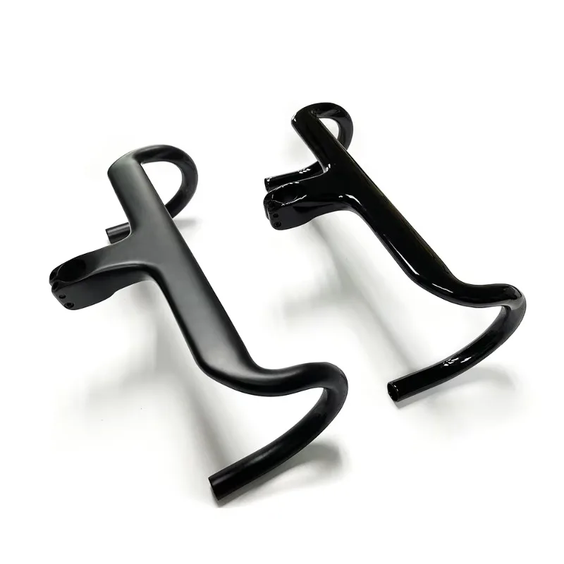 Factory-customized carbon fiber road bike handlebars for road bikes, children's bikes, mountain bikes, and cruisers
