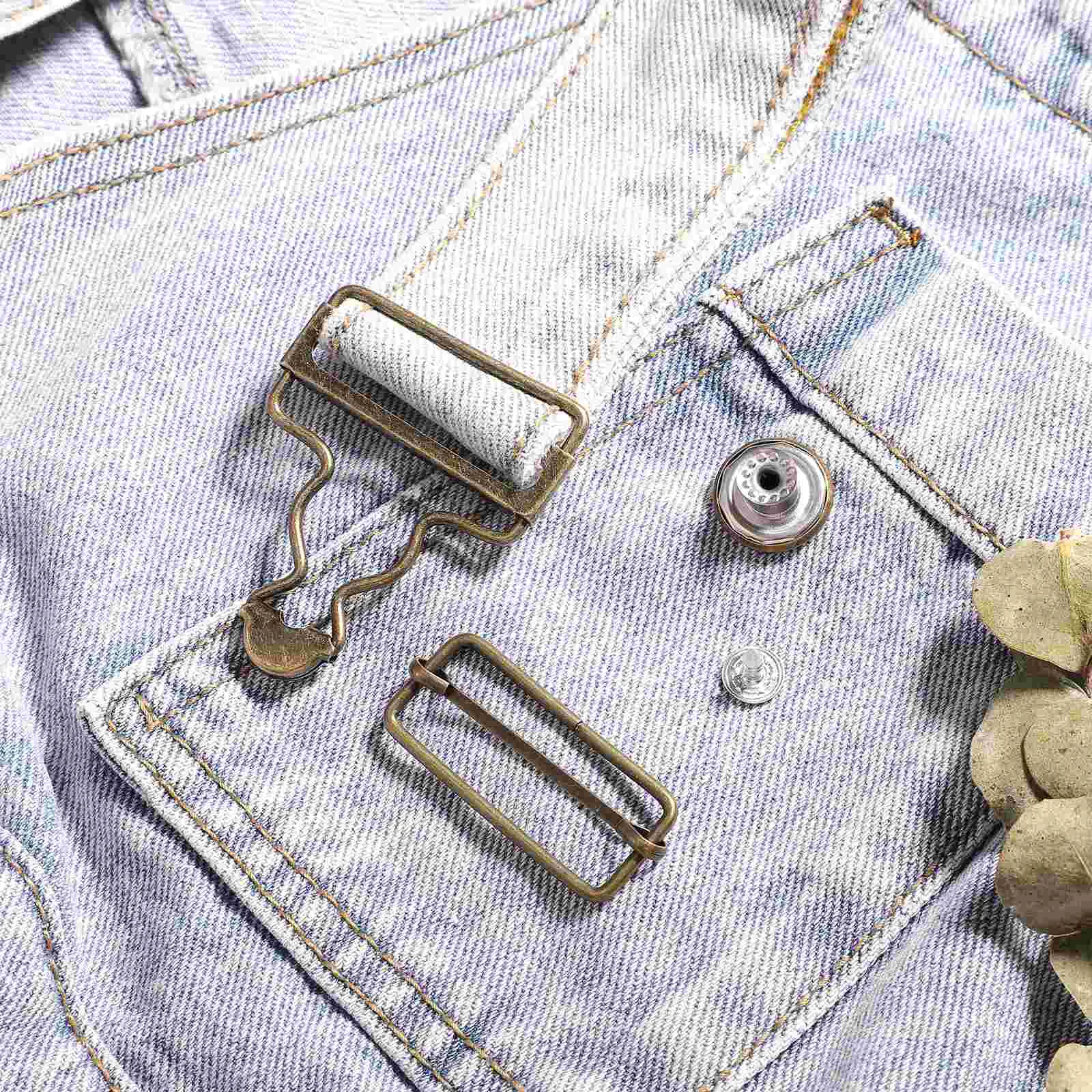 Cargo Pants Metal Gourd Buckle Overall Buckles Replacement Slider DIY Backpack Accessories Fasteners Child