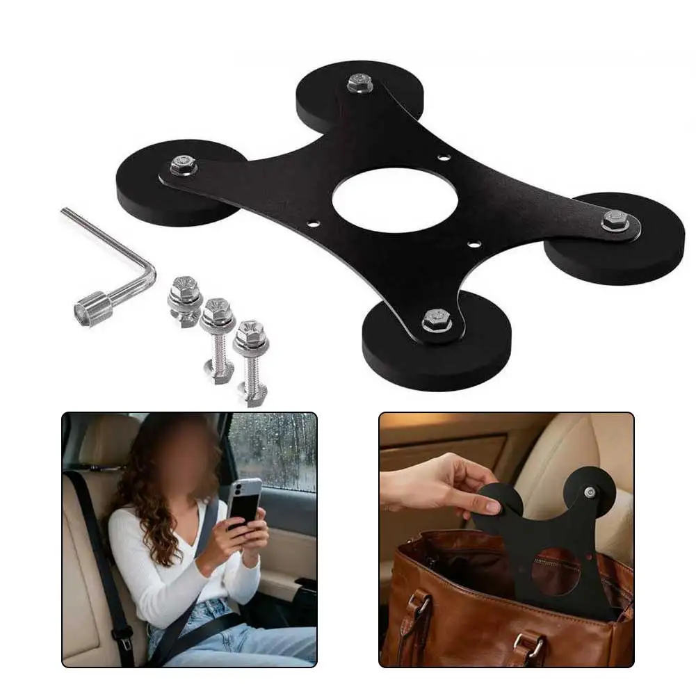 

Магнитное крепление для крыши без сверления, сила притяжения 240 фунтов, четыре магниты с резиновым покрытием, ударопрочные гайки и шайбы, автомобильный аксессуар