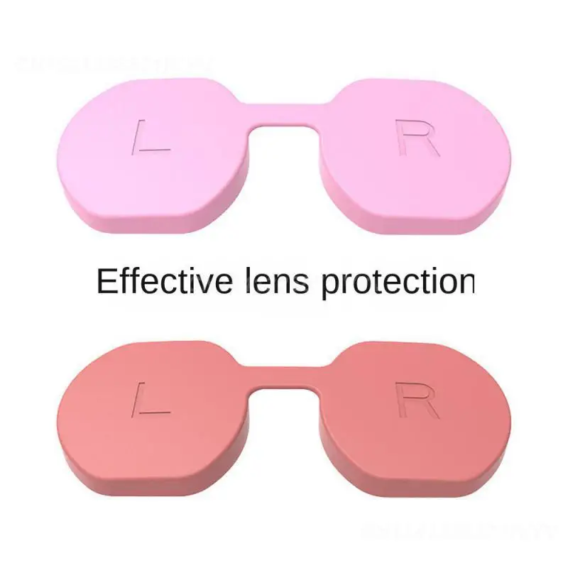 1 ~ 4 pezzi copertura in Silicone accessori per lenti bianche antiscivolo e resistenti all'usura la protezione dell'obiettivo si sente grande polvere viola