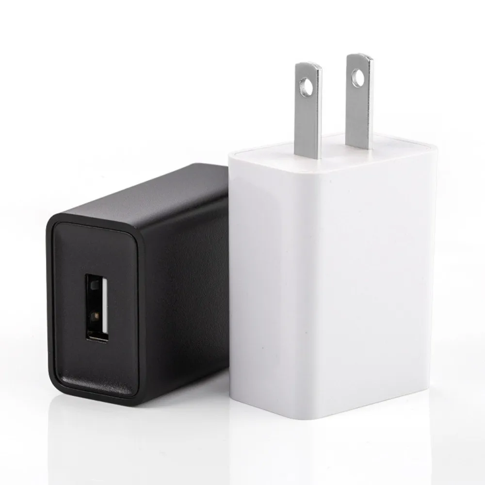 Universal 5V 2A Phone Fast Charger USB Lightweight Power Adapter EU/US Plug Wall Fast Charger for Home&Travel