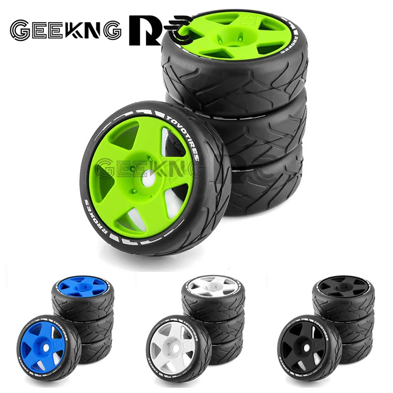 105mm 1/8 RC Off-Road Buggy Tires Wheel 17mm Hex for ARRMA Traxxas Redcat Team Losi Kyosho VRX HPI WR8 HSP Hobao 1:8 RC Car