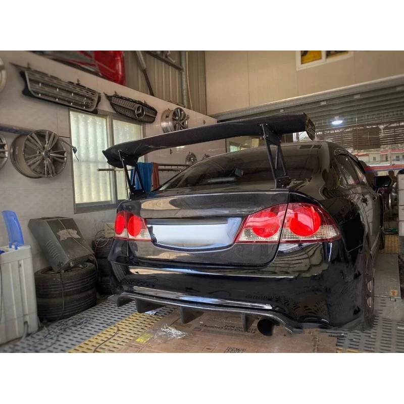 

JS Style Carbon Fiber Rear Spoiler Wing 8th 9th Gen