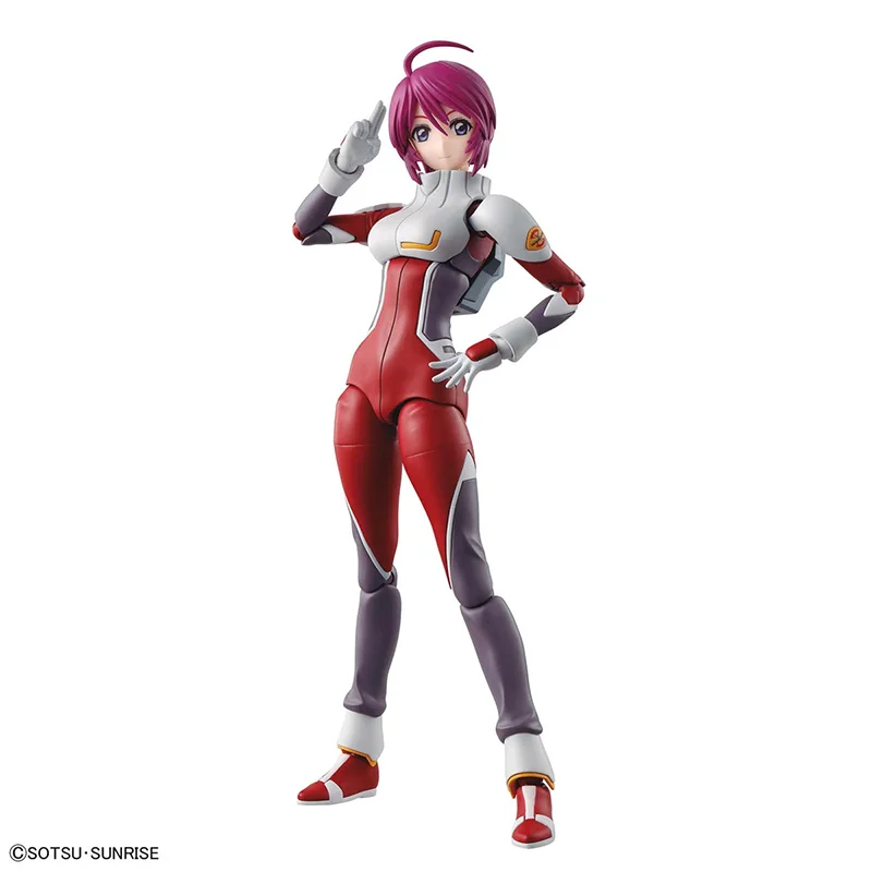 W magazynie Bandai rysunek-wzrost standard Lunamaria Hawke Gundam Seed Destiny zestaw modeli do składania Anime rysunek Model akcji zabawki prezent