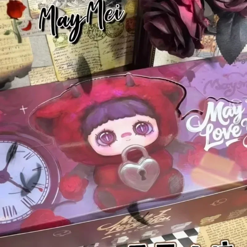 Caja ciega genuina de la serie Maymei May I Love You, bonitos colgantes de bolsa de cara de vinilo, bonita caja misteriosa Maymei como regalos del Día de San Valentín