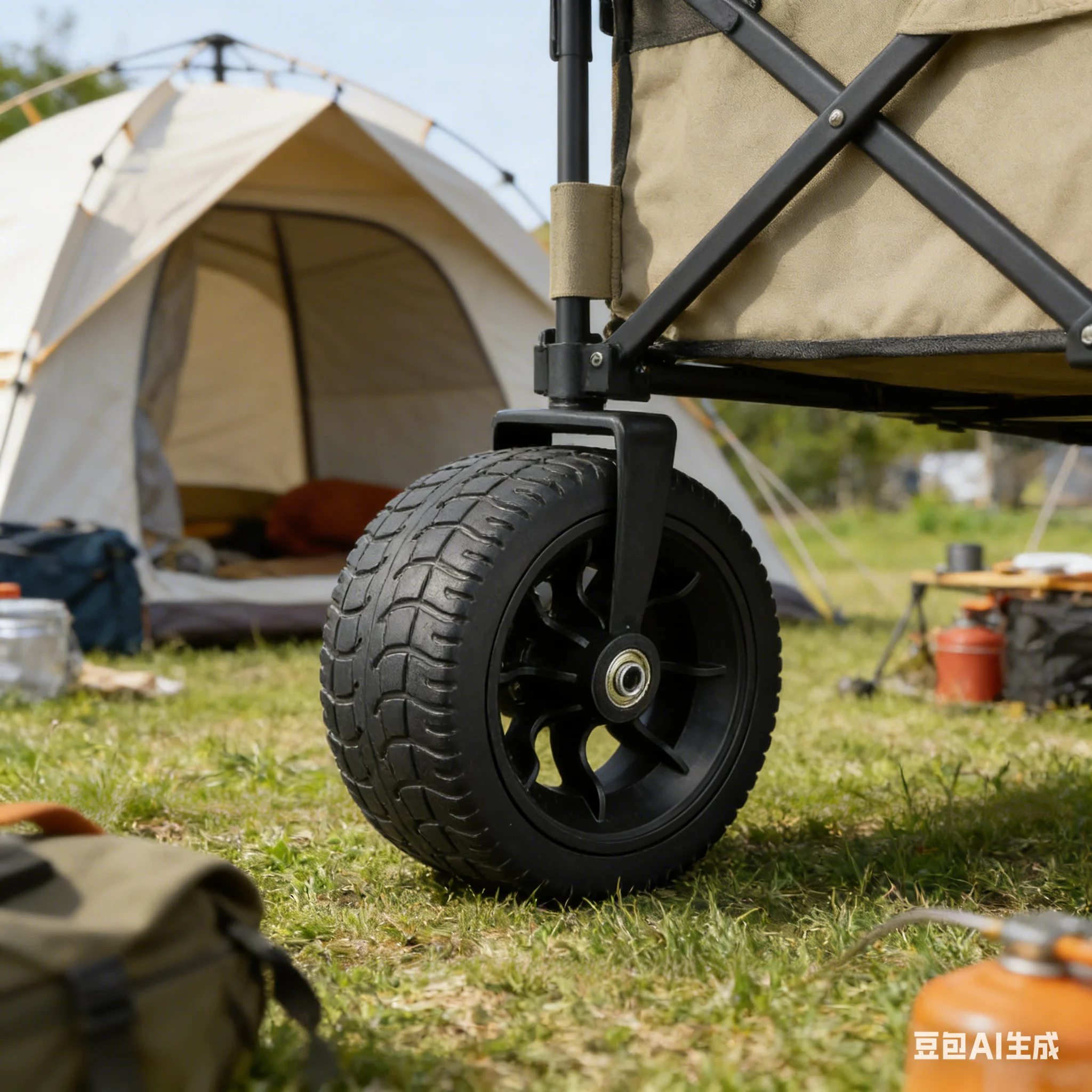 

Колесо для кемпинговой тележки 170x100 мм, противоскользящее, бесшумное, термостойкое, для уличных тележек, сменные аксессуары