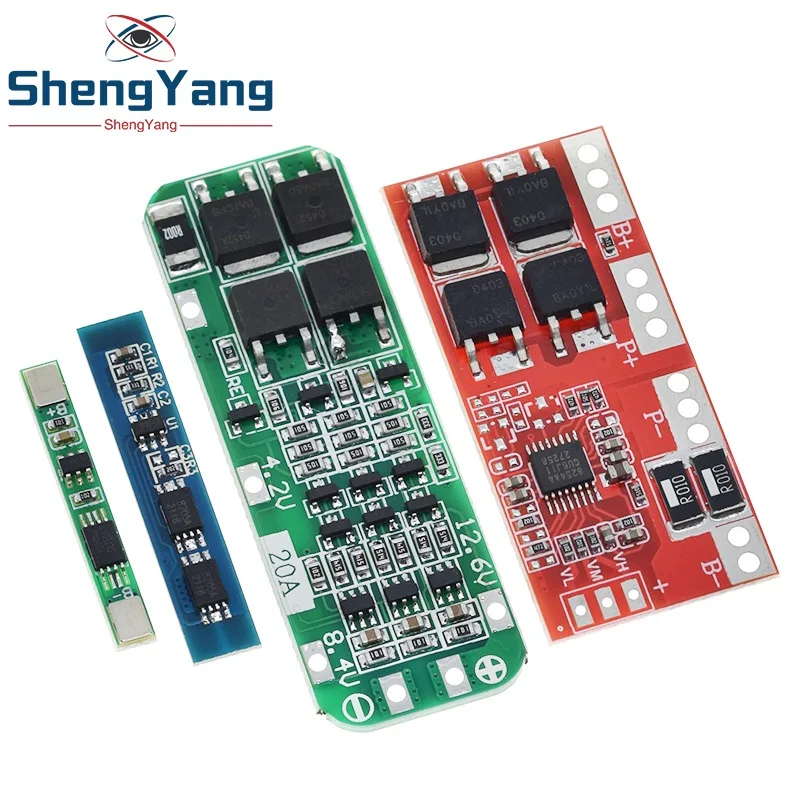 TZT 1S 2S 3S 4S 3A 20A 30A Li-ion Lithium Battery 18650 Charger PCB BMS Protection Board For Drill Motor Lipo Cell Module