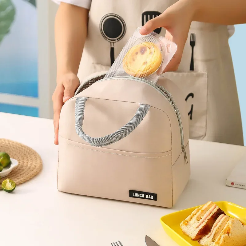 Portable Insulation Lunch Bag Student Lunch Box Multi-functional Picnic Cooler Bags Bolsas De Almuerzo Sac Isotherme Loncheras