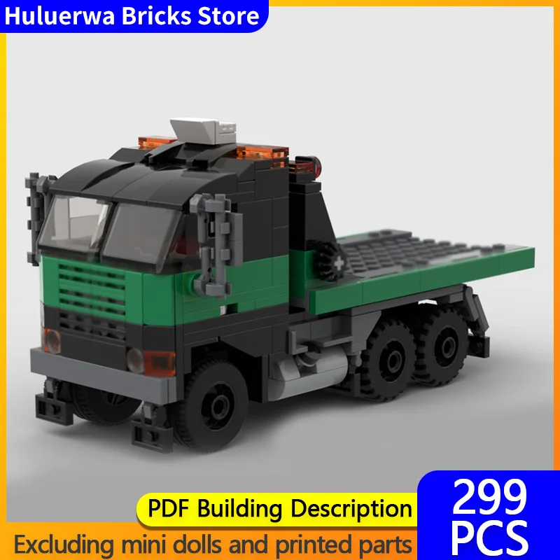 

Модель скоростного гиперкара MOC, строительные кирпичи LT-110, буксирный грузовик с обратной стороны, модульные технологии, подарки, праздник, сборка, детские игрушки, костюм