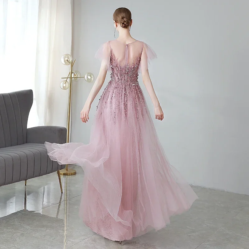 Prom Dresses for Women Party Wedding Evening Gala Dress Robe Elegant Gown Formal Long Luxury Customized Occasion 2024 New