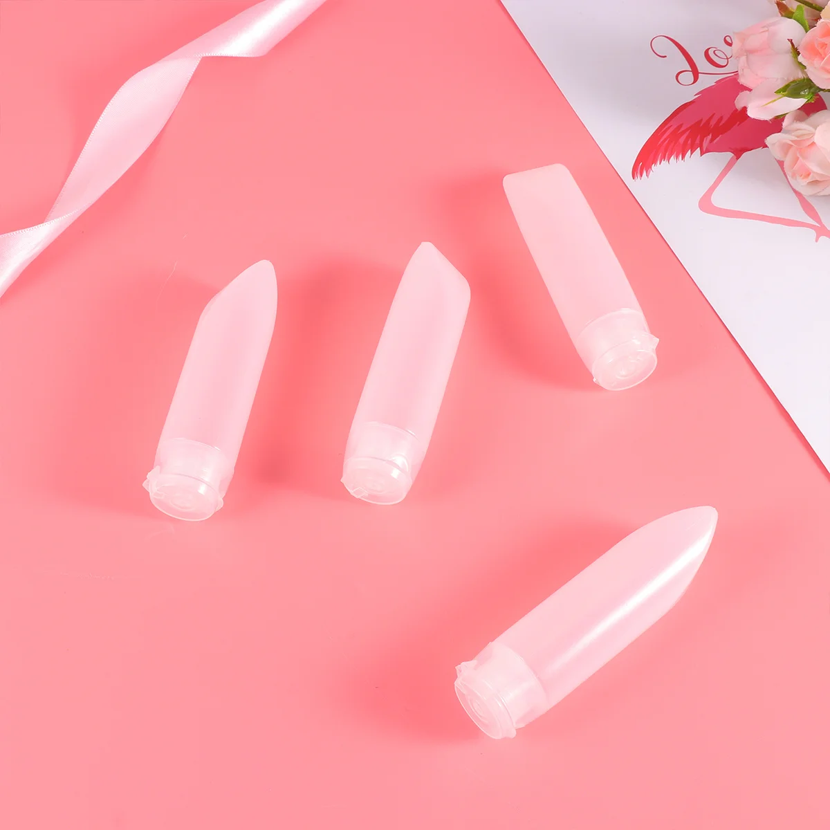 

4Pcs 30Ml Bottle Set Refillable Mini Squeeze Tubes Compact Waterproof Storage for Toiletries Ideal for Travel Outdoor