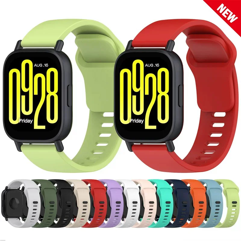 Popular Straps for Xiaomi Redmi Watch 5 Active Smartwatch Sport Silicone Bracelet for Redmi Watch5 Active/Lite Accessories