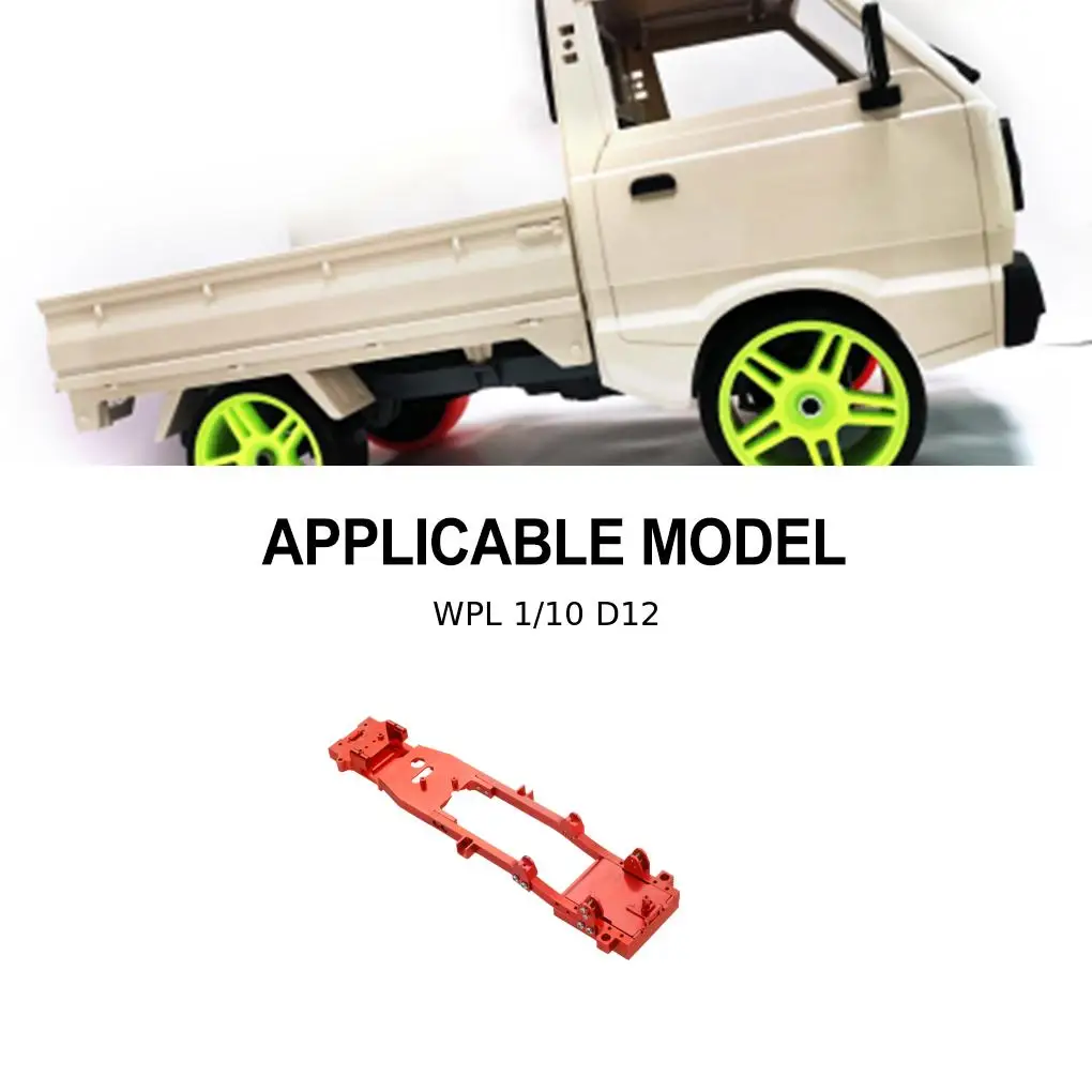 cadre-de-voiture-solide-en-alliage-d'aluminium-1-10-pour-piece-de-voiture-wpl-d12-rc-accessoires-de-voiture-rc-pieces-de-rechange-piece-de-mise-a-niveau-rc