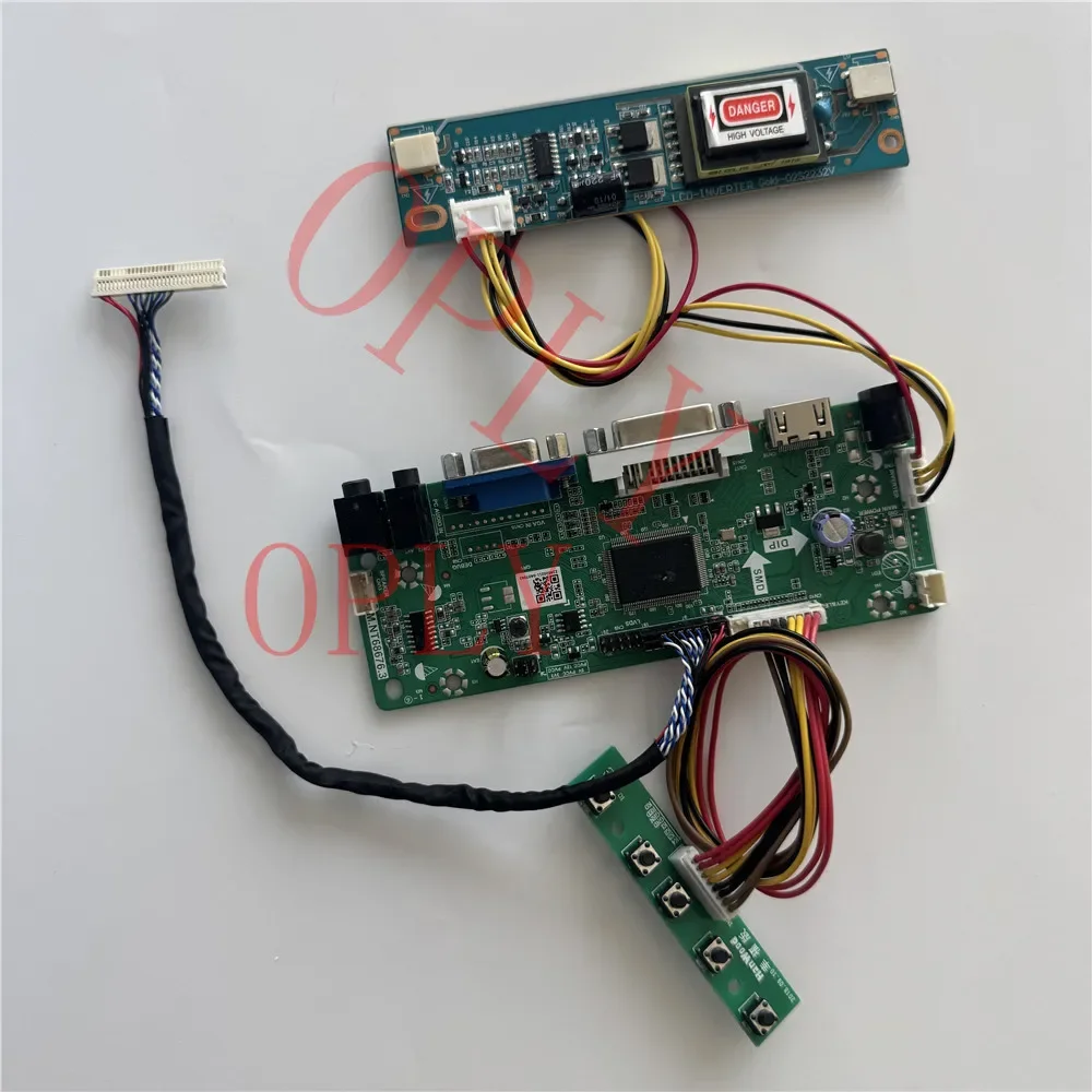 HDMI-compatiblr VGA DVI M.NT68676 controller board kit  for LP171WP5 M190A1 M190A1 L01 1440X900 LED DIY LCD screen monitor Panel