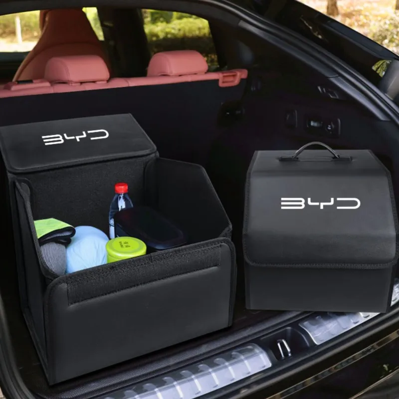 

Автомобильный багажник-органайзер, складная сумка для хранения, аксессуары для BYD Tang F3 E6 Atto 3 Yuan Plus Song Max F0 G3 I3 Ea1 Dmi 2