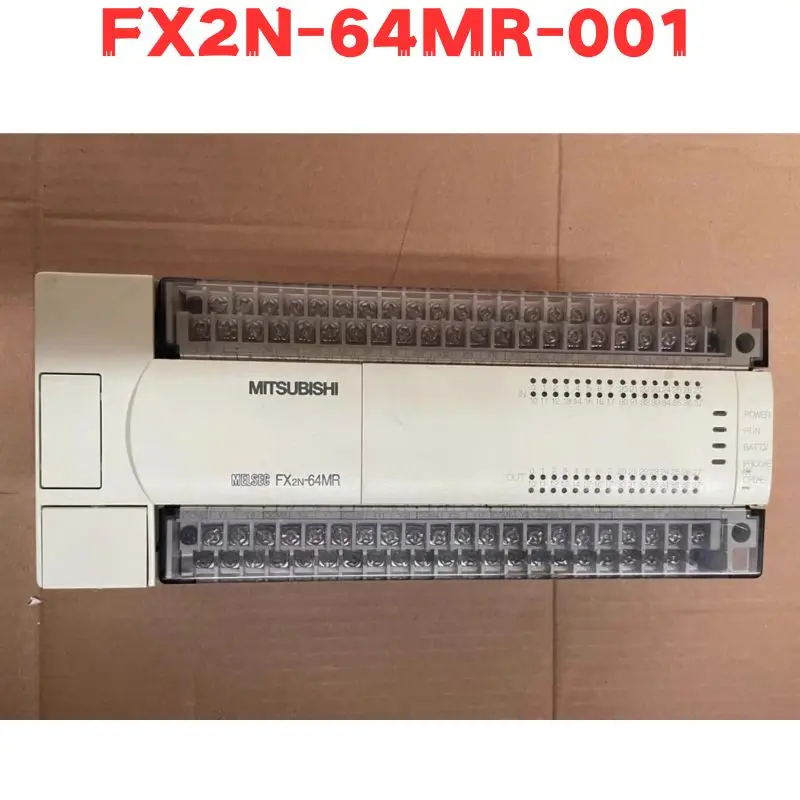 Used FX2N-64MR-001 PLC Tested OK FX2N 64MR 001