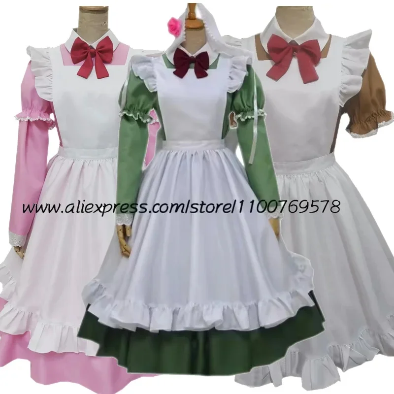 A;3\v,7'd/Anime Cos Axis Powers Hetalia Italy Cosplay Costume Tailor Made Maid Lolita Dress Party Uniform3'c;5,h/8\ view 2