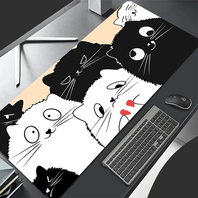 

Pattern Game HD Mousepad Pad Rubber Mouse Pad Desk Gaming Non Slip Table Mat PC Gamer Cabinet Flower Cat Mousepad Keyboard Pad