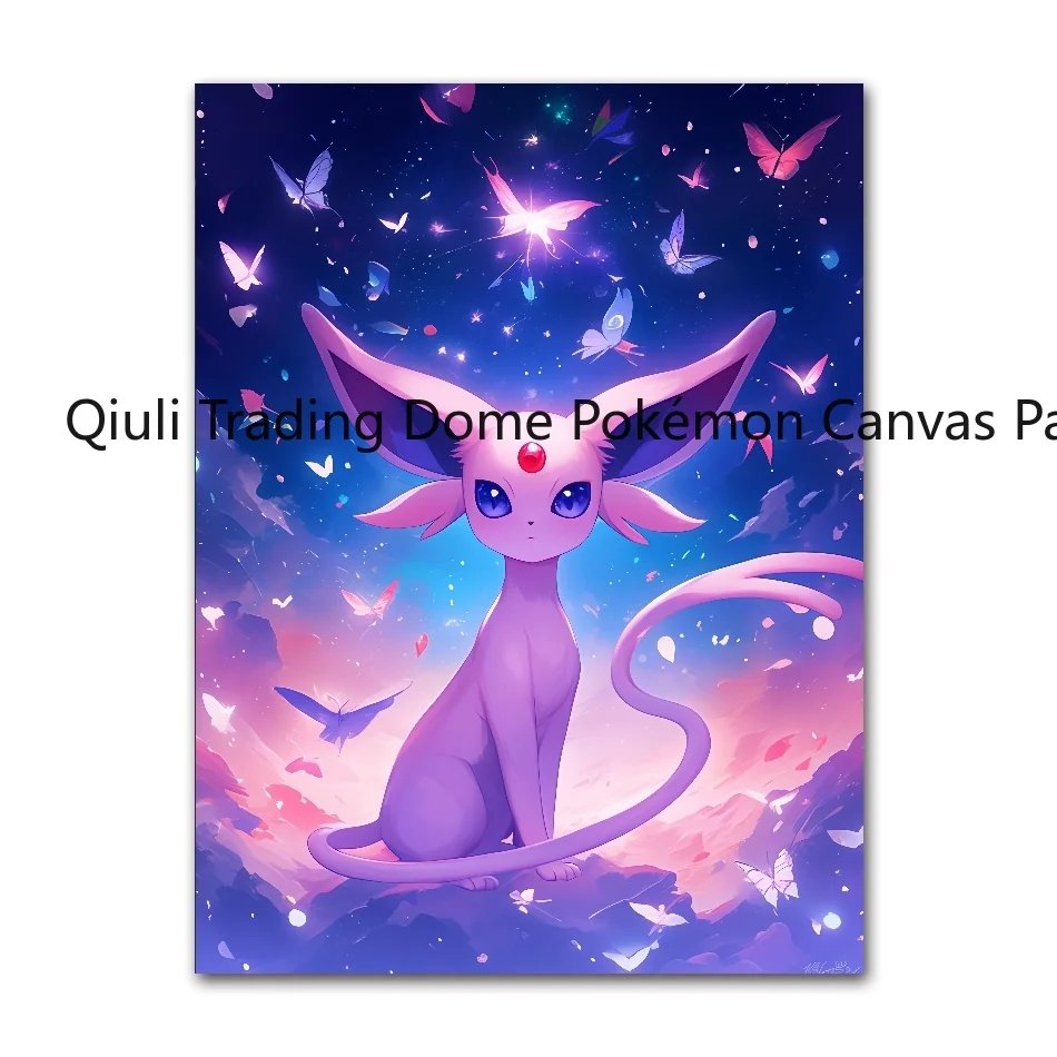 Anime Pokemon Character Gardevoir Poster Canvas Painting Picture Home Living Room Wall Art Decoration Painting Home Decor Gifts