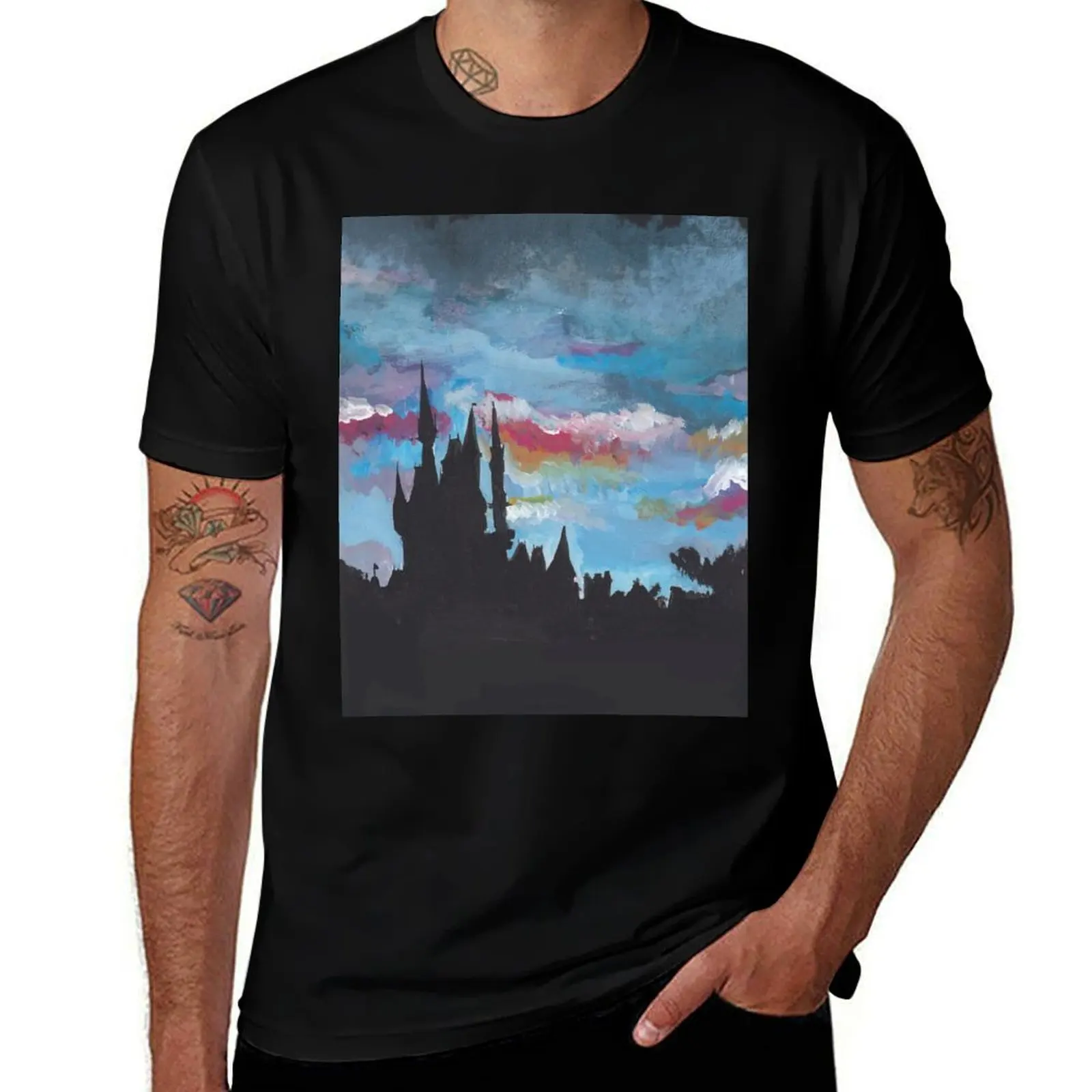 

The Sky Is Awake T-Shirt man t shirts graphic t shirt custom print t shirt for man T-shirt