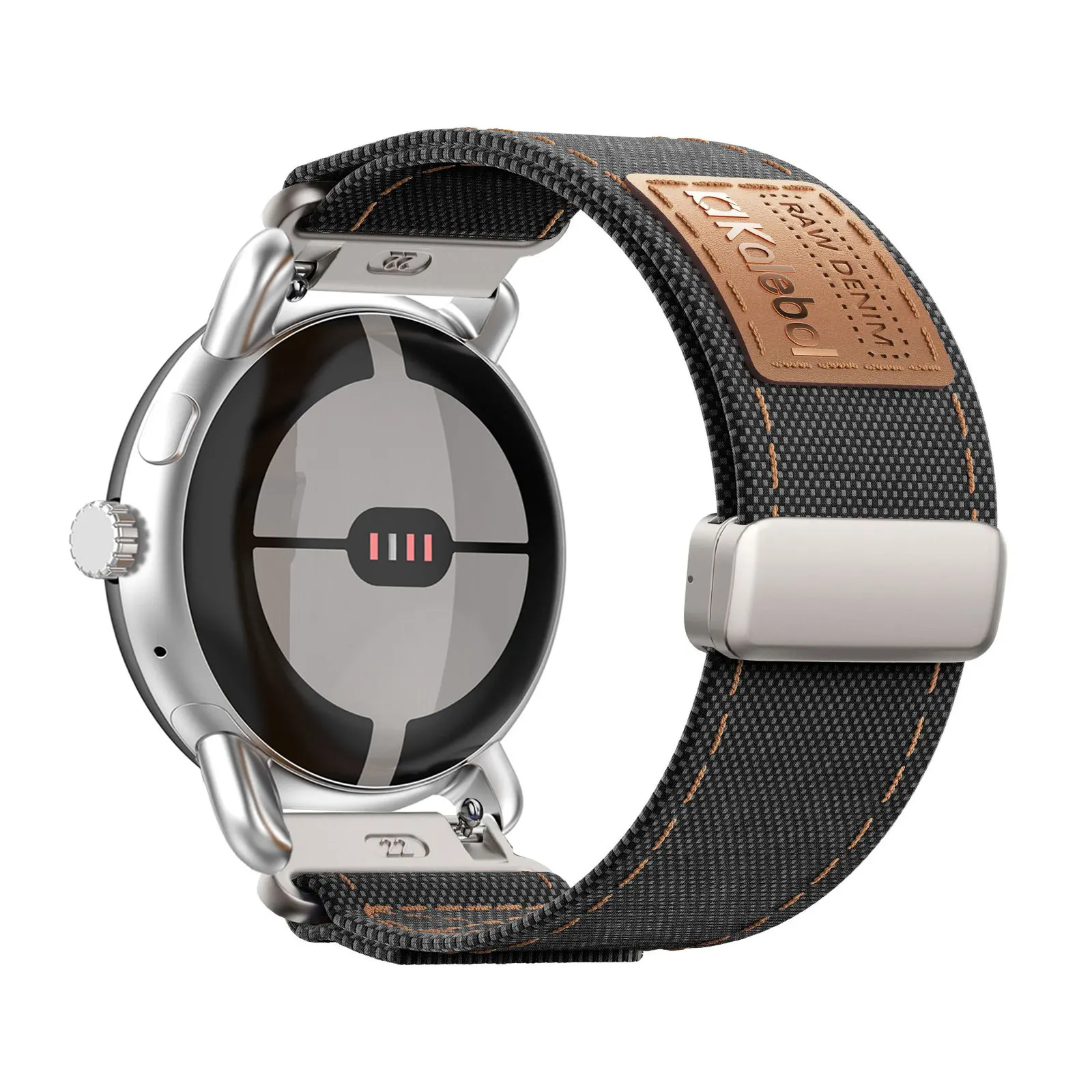 

Magnetic Bands for Google Pixel Watch 1/2/3 41mm Band, Soft Lightweight Magnetic Canvas Strap