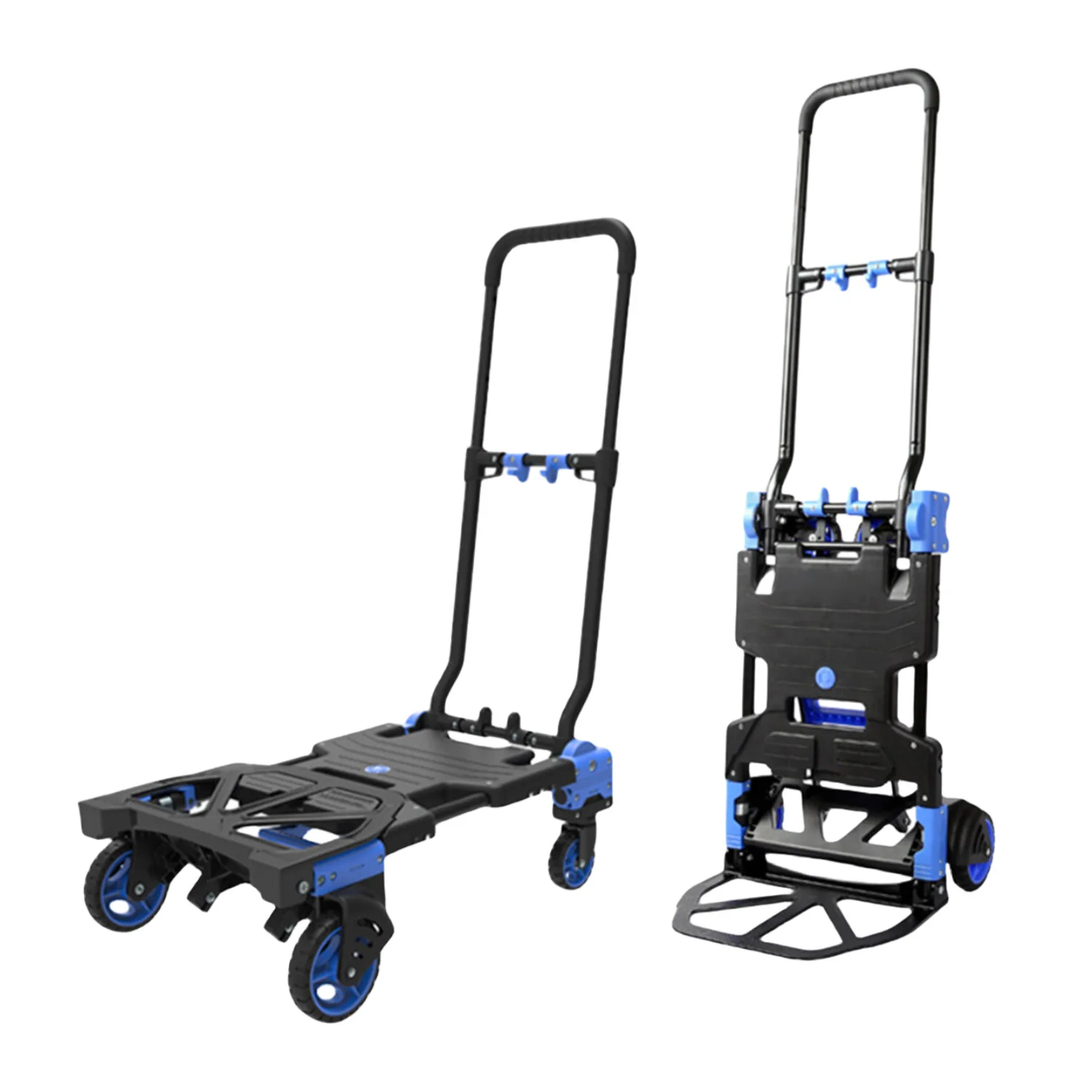

Foldable and Storage-friendly Four-wheel Handcart Is Essential for Moving Goods