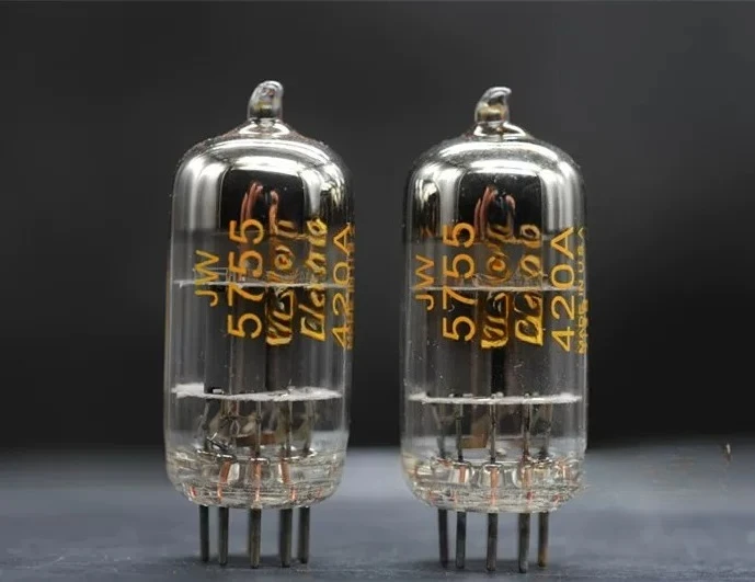 New for American Western Electric WE 5755/420A vacuum tube. Replaced with a conversion tube holder to pair with 12AX7 ECC83.