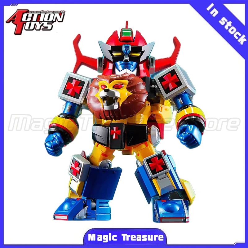 

【MT】Игрушки для действий ES Alloy Voltron Lion Force DALTANIOUS Golden Lion King Future Alloy Полная модель трансформации Toy Mecha