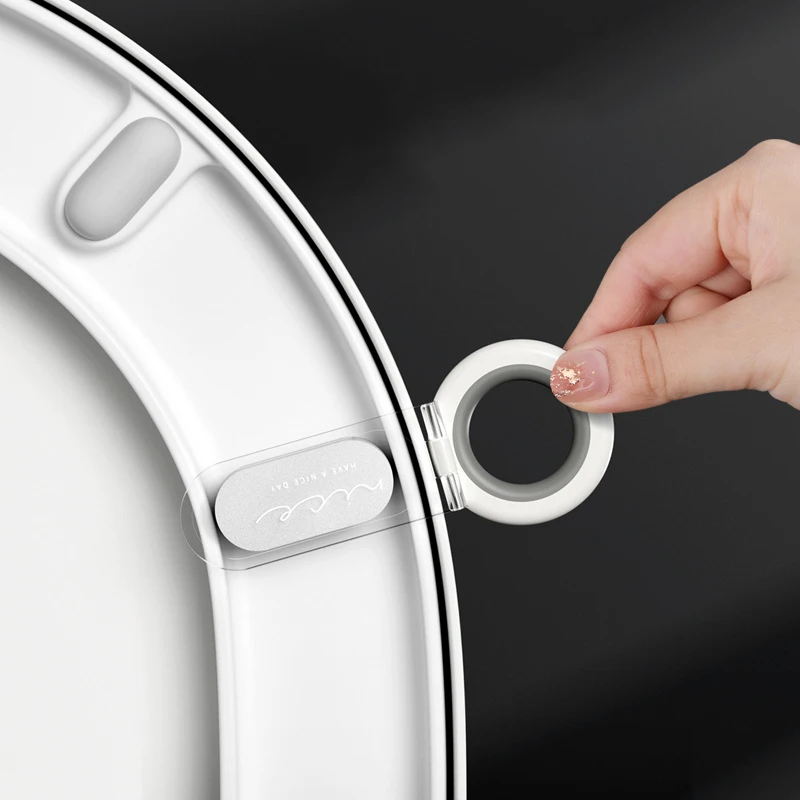 Portable Toilet Seat Lid Lifter Handle Avoid Touching Bathroom Accessories Hygienic Toilet Cover Lifting Uncovered Device