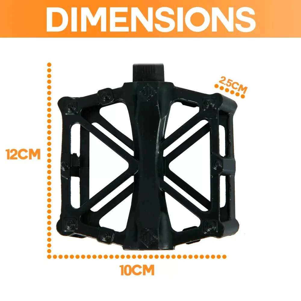 Universal Mountain Biking Pedals Anti-slip Ultra-Light Bike Bearing Pedals Save Effort Durable Aluminum Alloy Pedals