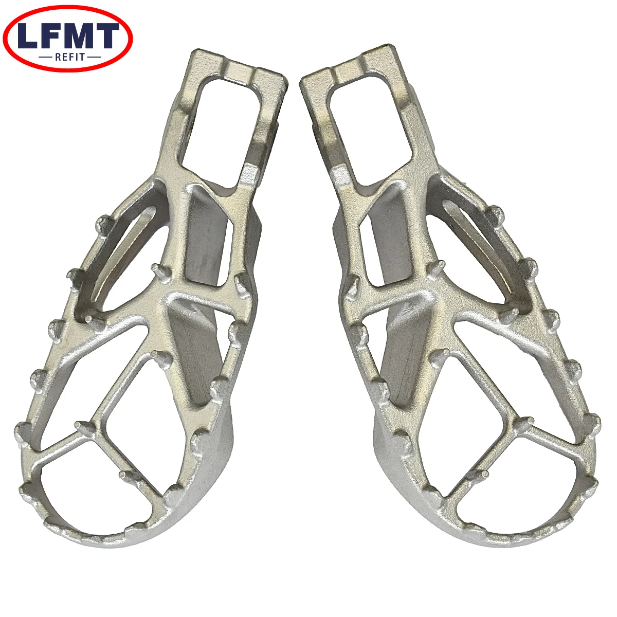 Front Footrest Pedal Stainless Steel Footpegs Rest For KTM SX SXF XCF EXCF SMR HUSQVARNA FC FE FS TC TE GASGAS ECF MCF 2017-2023