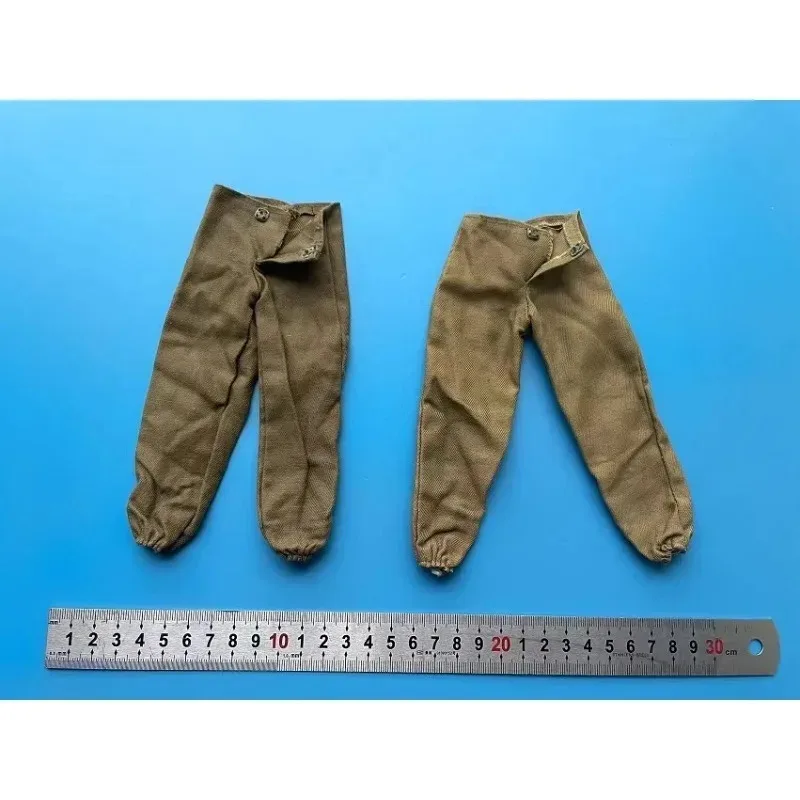 1/6 Schaal Mannelijke Soldaat Noord-Afrika Tactische Combat Broek WWII Militaire Broek Model voor 12 inch Actiefiguren Body Dolls