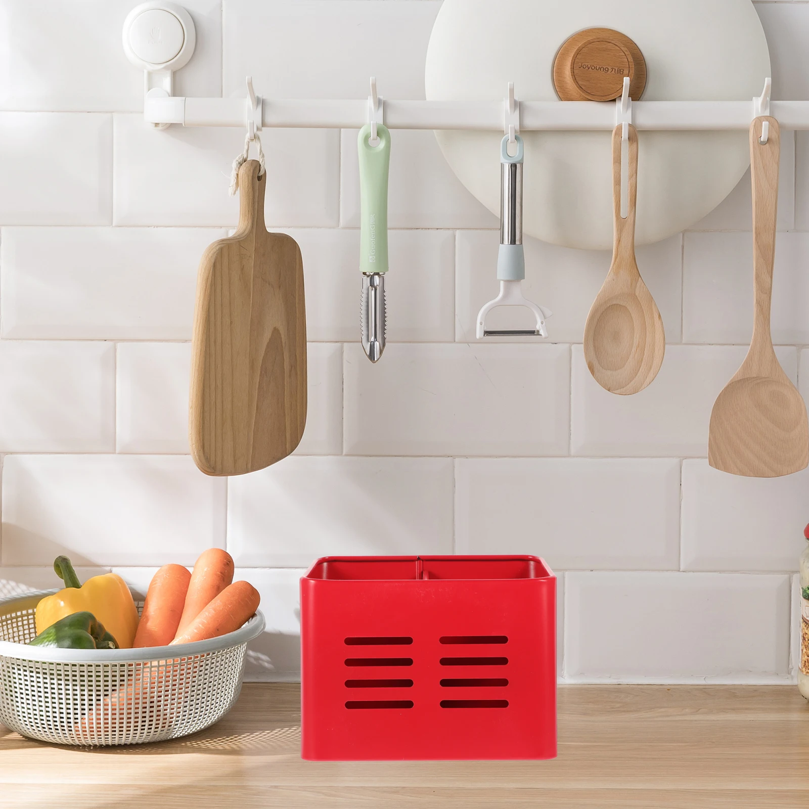 

Stainless Steel Chopstick Storage Container Modern Kitchen Decor Utensil Holder for Forks Spoons Elegant Gift Utensil Holder