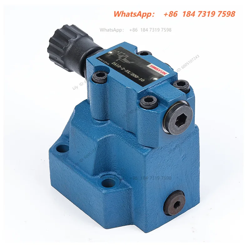 DB DBW Type 5x Series Pilot Operated Overflow Valve Hydraulic Control Component Normally Open Hydraulic Valve High Pressure
