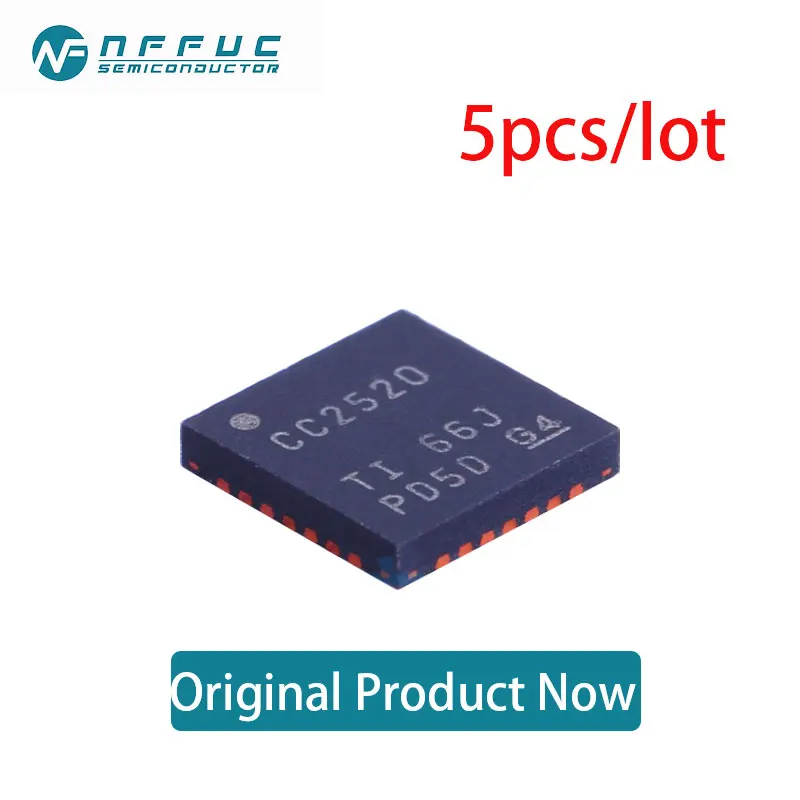 

5pcs/lot ti CC2520RHDR QFN-28-EP(5x5) Wireless Transceiver Chip Original Genuine Spot