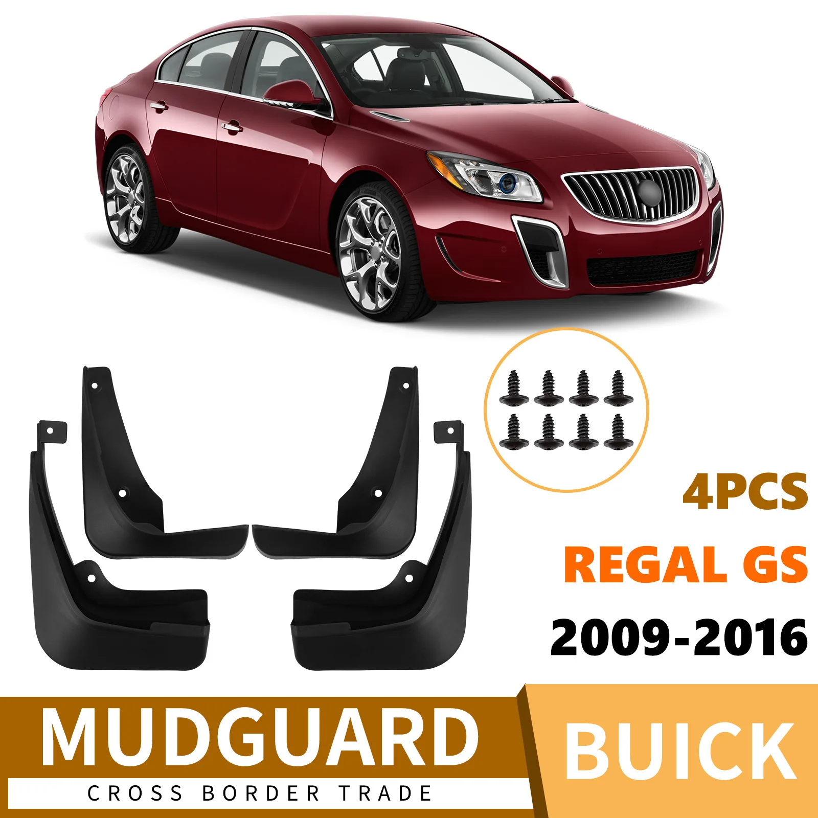 For Buick Regal GS 2009-2016 car tire fender skin fender flares car accessories car fender