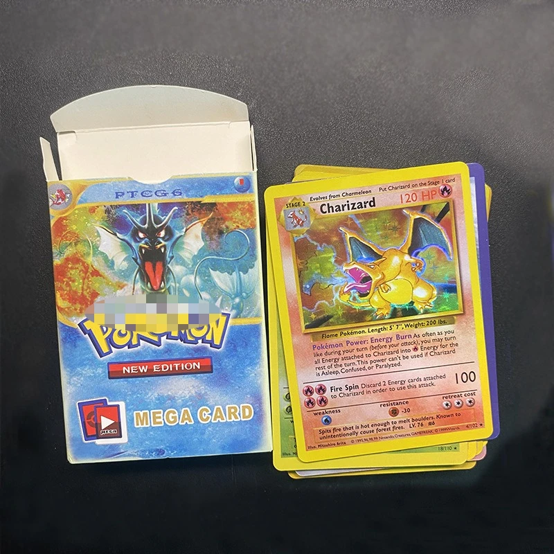 

Для Pokémon флэш-карта домашнее животное эльф настольная игра карта рекламная игра в покер английская креативная развлечения аниме 96, оригинальный подарок PTCG