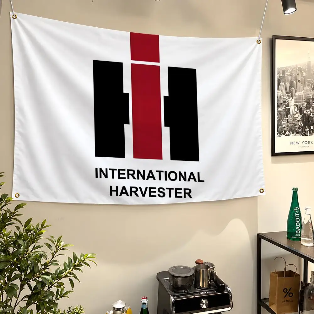 Flags Wall Hanging H-Harvester Flag Banners Brand For Farmall Birthday I-International Parties Outdoor Bedroom Dorm Room Decor