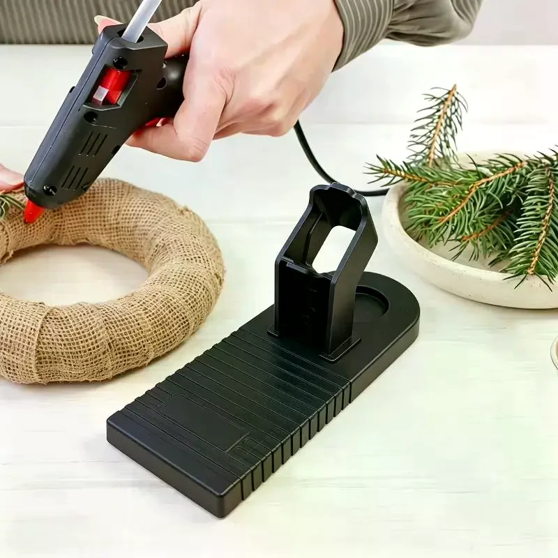 Hot Glue  Stand With Stable Non Slip Base And Heat Resistant Design Portable Tool Organizer For DIY Crafting Home Repair